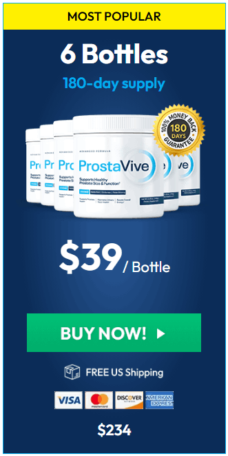 ProstaVive 6 Bottle